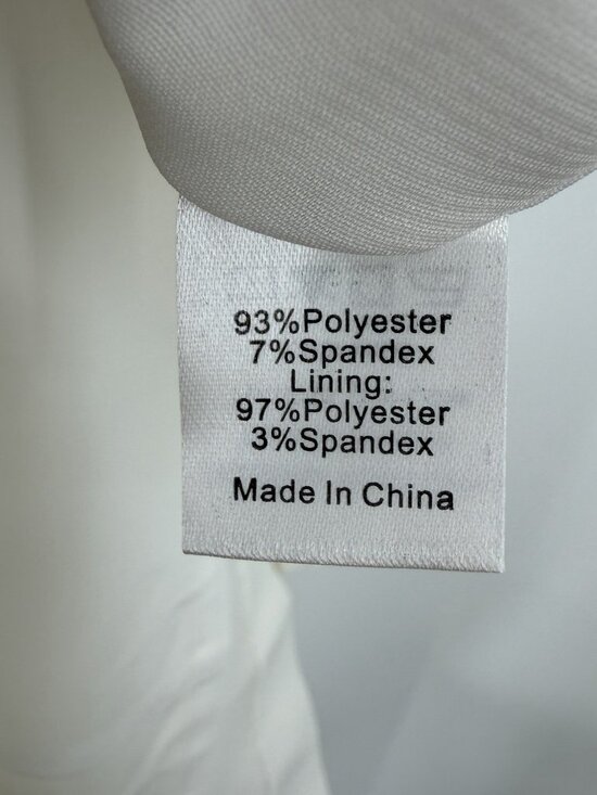 Tuckernuck White Pierce Dress size XL Women's Drop Waist Mini NWT - Picture 5 of 6